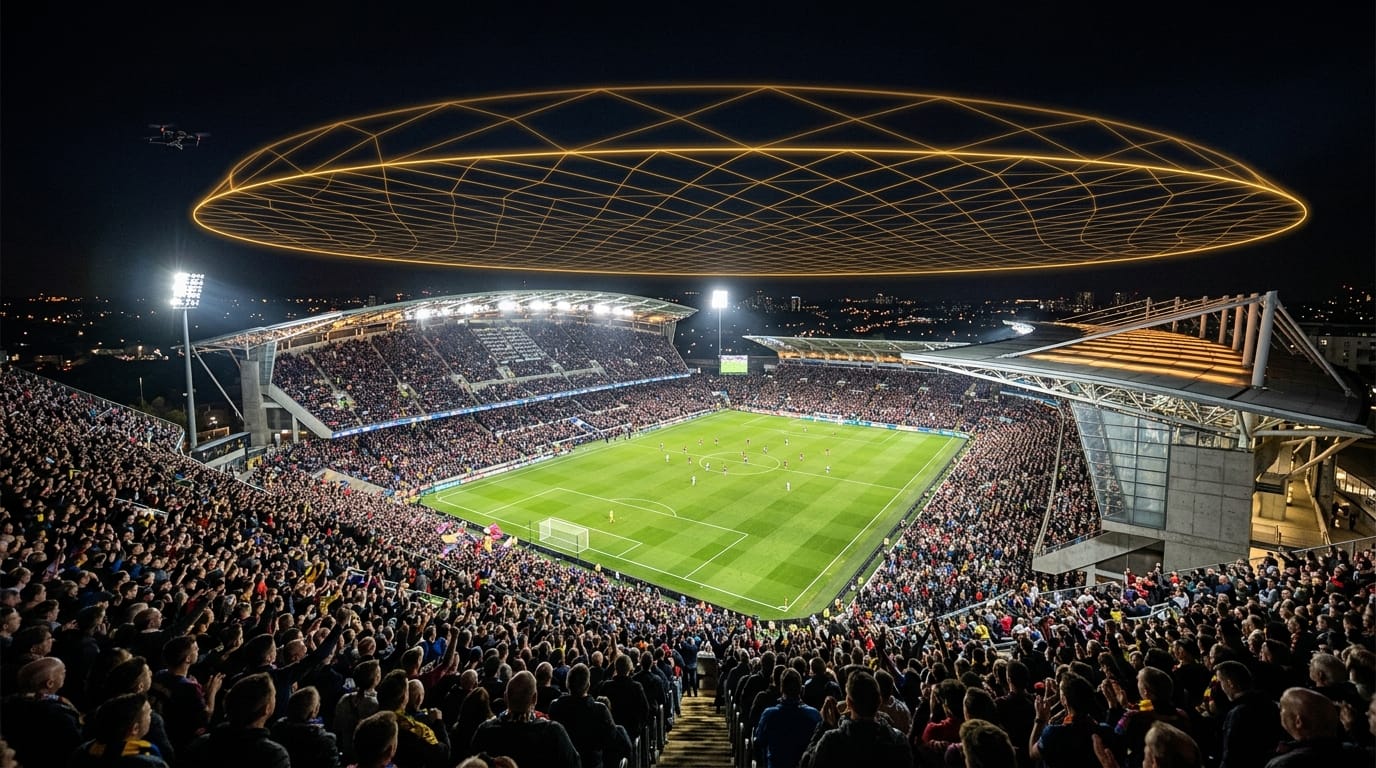 California’s 400-Foot Stadium Drone Bill Reaches the Governor: What It Means for Event Airspace