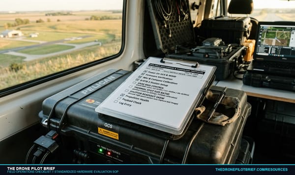 The DPB Field Benchmark SOP: Pre-Flight Geodetic & Sensor Verification Checklist