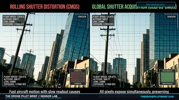 Rolling Shutter vs. Global Shutter at Speed: The Geometric & Cinematic Sensor Benchmark