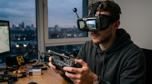 Why FPV training starts in a simulator — and cannot end there